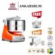 Ankarsrum Assistent Original - Pure Orange (Free Attachment Citrus Juicer worth RM259) (PWP Attachment @Less 51%)