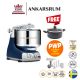 Ankarsrum Assistent Original - Ocean Blue  (Free Greenpan Focus Pro 24cm Non-stick Casserole (IH) worth RM599)  (PWP Attachment @Less 50%)