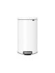 Brabantia 30L Pedal Bin Flatback Fingerprint Proof