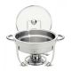 Tramontina Double Boiler Round Chafing with Lid handle 4.3L (FREE BBQ King Lighter Gel & Tescoma Space Line Spout Pouring Ladle worth RM34.80)