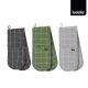 Ladelle Eco Check Double Oven Mitt