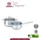 La gourmet® Classic Mini Set 14cm Saucepan + 18cm Casserole
