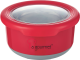 La gourmet PAC2GO 0.73L Round Canister - Red