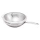 KitchenAid Stainless Steel Pro Wok with Glass Lid 30cm/4.7L (IH)