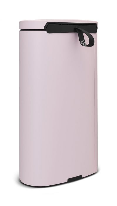 Brabantia FlipBin with Plastic Lid 30 L Mineral Pink